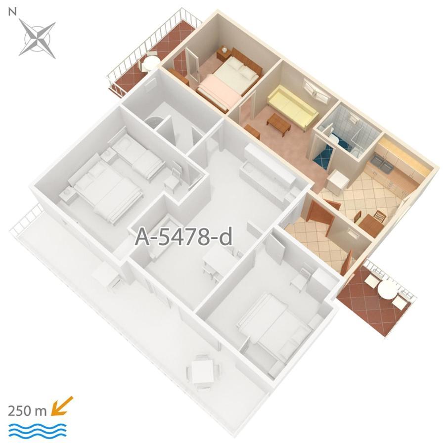 Apartments With A Parking Space Crikvenica - 5478 Екстер'єр фото